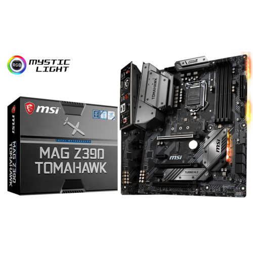 Материнская плата MSI MAG Z390 TOMAHAWK (s1151-v2, Intel Z390) (Восстановлено продавцом, 846858) купить в Украине: Киев, Днепр, Харьков, Одесса  | Проверка совместимости, низкая цена, отзывы, характеристики от TELEMART фото