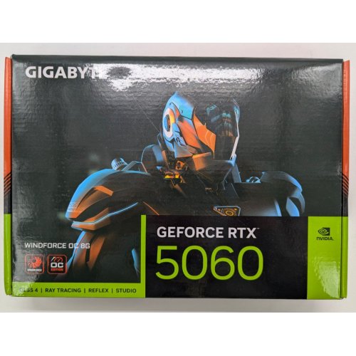 Видеокарта Gigabyte GeForce RTX 5060 WINDFORCE MAX OC 8192MB (GV-N5060WF2MAX OC-8GD) (Восстановлено продавцом, 846868) купить в Украине: Киев, Днепр, Харьков, Одесса  | Проверка совместимости, низкая цена, отзывы, характеристики от TELEMART фото
