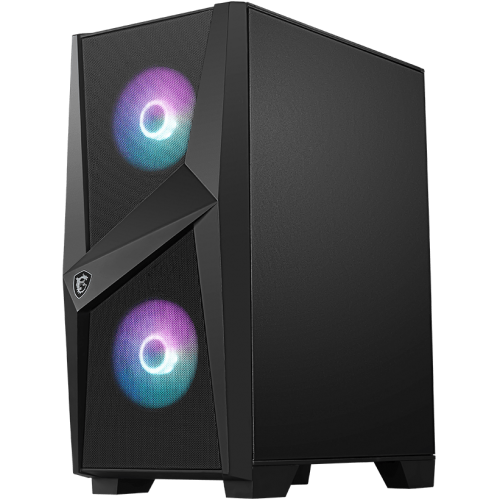 Корпус MSI MAG FORGE 100R без БП Black (Восстановлено продавцом, 846872) купить в Украине: Киев, Днепр, Харьков, Одесса  | Проверка совместимости, низкая цена, отзывы, характеристики от TELEMART фото