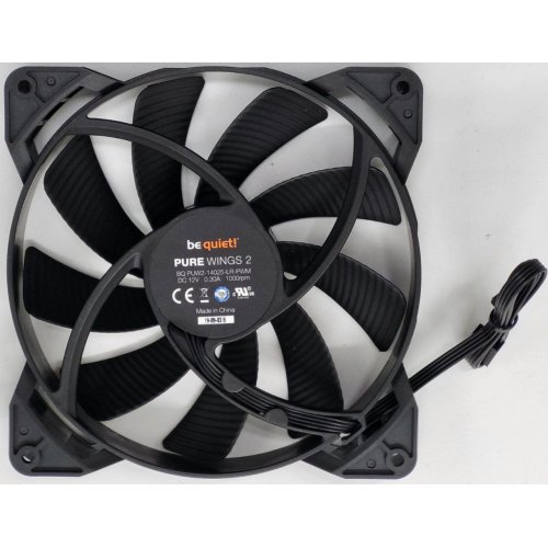 Кулер для корпуса Be Quiet! Pure Wings 2 140mm (BL047) (Восстановлено продавцом, 846875) купить в Украине: Киев, Днепр, Харьков, Одесса  | Проверка совместимости, низкая цена, отзывы, характеристики от TELEMART фото