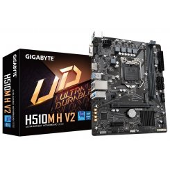 Материнская плата Gigabyte H510M H V2 (s1200, Intel H470) (Восстановлено продавцом, 846886)