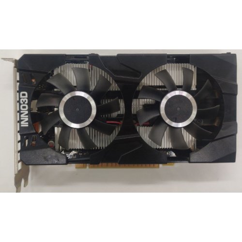 Видеокарта Inno3D GeForce GTX 1650 Compact V2 4096MB (N16501-04D6-1720VA29) (Восстановлено продавцом, 846890) купить в Украине: Киев, Днепр, Харьков, Одесса  | Проверка совместимости, низкая цена, отзывы, характеристики от TELEMART фото