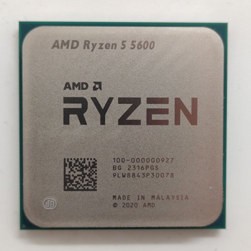 Процессор AMD Ryzen 5 5600 3.5(4.4)GHz 32MB sAM4 Tray (100-000000927) (Восстановлено продавцом, 846892) купить в Украине: Киев, Днепр, Харьков, Одесса  | Проверка совместимости, низкая цена, отзывы, характеристики от TELEMART фото