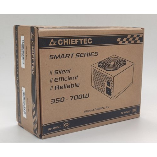 Блок живлення CHIEFTEC Smart 500W (GPS-500A8) (Відновлено продавцем, 846903) купити в Україні: Київ, Львів, Хмельницький, Тернопіль, Івано-Франківськ | Перевірка сумісності, низька ціна, відгуки, характеристики від TELEMART фото