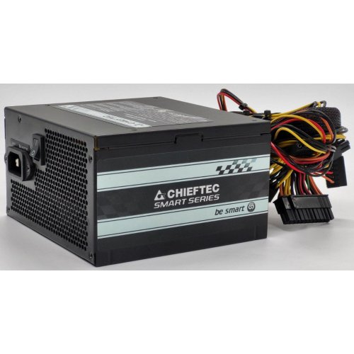 Блок живлення CHIEFTEC Smart 600W (GPS-600A8) (Відновлено продавцем, 846913) купити в Україні: Київ, Львів, Хмельницький, Тернопіль, Івано-Франківськ | Перевірка сумісності, низька ціна, відгуки, характеристики від TELEMART фото