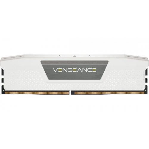 ОЗУ Corsair DDR5 32GB (2x16GB) 6400Mhz Vengeance White (CMK32GX5M2B6400Z32W) купить в Украине: Киев, Днепр, Харьков, Одесса  | Проверка совместимости, низкая цена, отзывы, характеристики от TELEMART фото