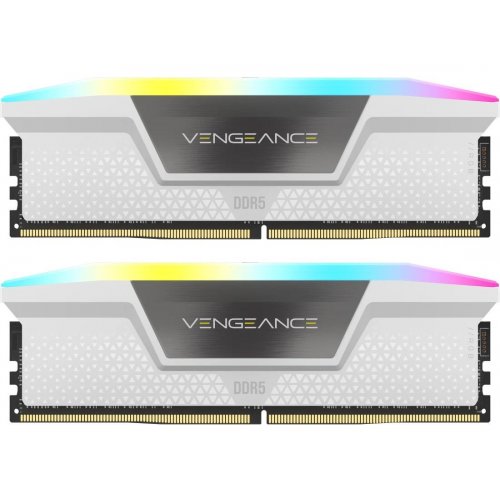 ОЗП Corsair DDR5 32GB (2x16GB) 6400Mhz Vengeance RGB White (CMH32GX5M2B6400Z32W) купити в Україні: Київ, Львів, Хмельницький, Тернопіль, Івано-Франківськ | Перевірка сумісності, низька ціна, відгуки, характеристики від TELEMART фото