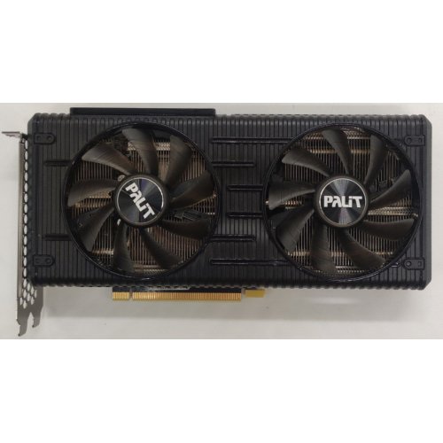 Відеокарта Palit GeForce RTX 3060 Ti Dual V1 OC 8192MB (NE6306TS19P2-190AD) LHR (Відновлено продавцем, 846970) купити в Україні: Київ, Львів, Хмельницький, Тернопіль, Івано-Франківськ | Перевірка сумісності, низька ціна, відгуки, характеристики від TELEMART фото