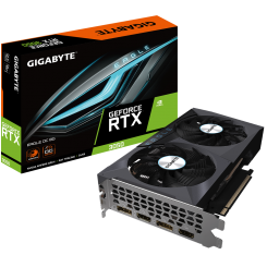 Відеокарта Gigabyte GeForce RTX 3050 EAGLE OC 8192MB (GV-N3050EAGLE OC-8GD) (Відновлено продавцем, 846975)
