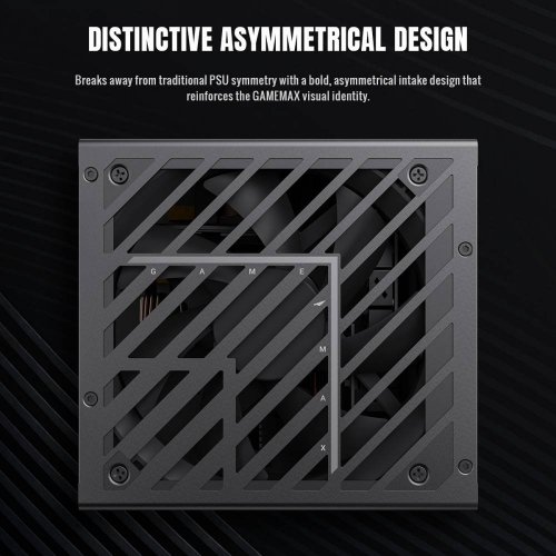 Блок питания GAMEMAX GZ 750G 750W (GZ 750G BK) Black купить в Украине: Киев, Днепр, Харьков, Одесса  | Проверка совместимости, низкая цена, отзывы, характеристики от TELEMART фото