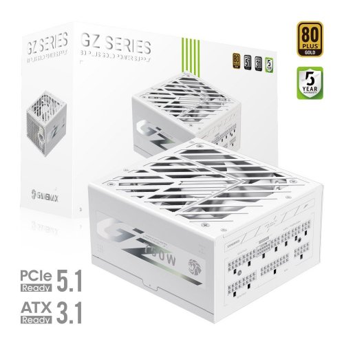 Блок питания GAMEMAX GZ 750G 750W (GZ 750G WH) White купить в Украине: Киев, Днепр, Харьков, Одесса  | Проверка совместимости, низкая цена, отзывы, характеристики от TELEMART фото