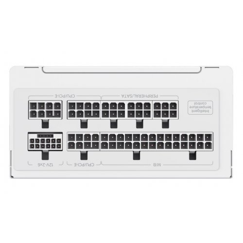 Блок живлення GAMEMAX GS 650G V25 650W (GS 650G WH V25) White купити в Україні: Київ, Львів, Хмельницький, Тернопіль, Івано-Франківськ | Перевірка сумісності, низька ціна, відгуки, характеристики від TELEMART фото