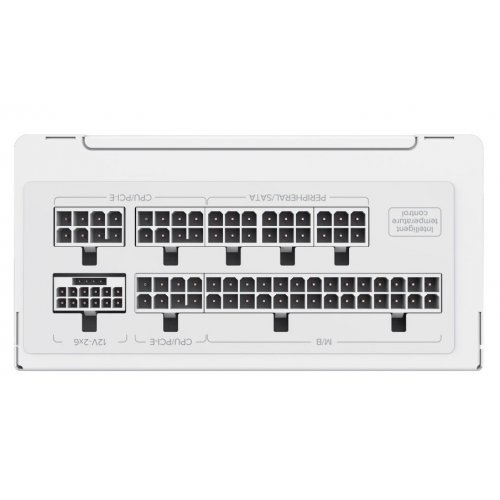 Блок питания GAMEMAX GS 850G V25 850W (GS 850G WH V25) White купить в Украине: Киев, Днепр, Харьков, Одесса  | Проверка совместимости, низкая цена, отзывы, характеристики от TELEMART фото