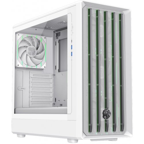 Корпус GAMEMAX Claw 460 Tempered Glass без БП White купить в Украине: Киев, Днепр, Харьков, Одесса  | Проверка совместимости, низкая цена, отзывы, характеристики от TELEMART фото