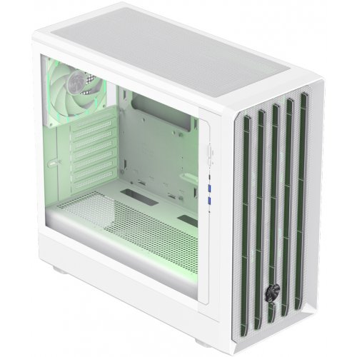 Корпус GAMEMAX Claw 460 Tempered Glass без БП White купить в Украине: Киев, Днепр, Харьков, Одесса  | Проверка совместимости, низкая цена, отзывы, характеристики от TELEMART фото