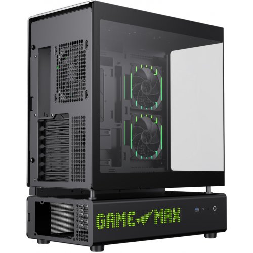 Корпус GAMEMAX N90 Tempered Glass без БП Black купить в Украине: Киев, Днепр, Харьков, Одесса  | Проверка совместимости, низкая цена, отзывы, характеристики от TELEMART фото