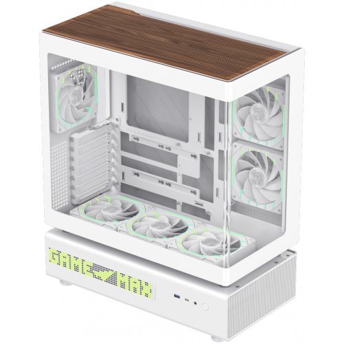 Корпус GAMEMAX N90 Tempered Glass без БП White купить в Украине: Киев, Днепр, Харьков, Одесса  | Проверка совместимости, низкая цена, отзывы, характеристики от TELEMART фото