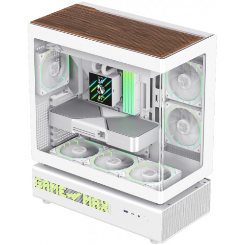 Корпус GAMEMAX N90 Tempered Glass без БП White купить в Украине: Киев, Днепр, Харьков, Одесса  | Проверка совместимости, низкая цена, отзывы, характеристики от TELEMART фото