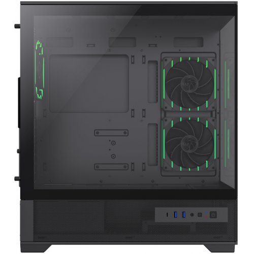 Корпус GAMEMAX Vista 2 A Tempered Glass без БП Black купить в Украине: Киев, Днепр, Харьков, Одесса  | Проверка совместимости, низкая цена, отзывы, характеристики от TELEMART фото