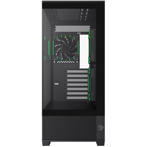 Корпус GAMEMAX Vista 2 A Tempered Glass без БП Black купить в Украине: Киев, Днепр, Харьков, Одесса  | Проверка совместимости, низкая цена, отзывы, характеристики от TELEMART фото