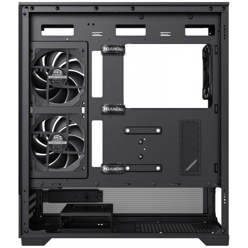 Корпус GAMEMAX Vista 2 A Tempered Glass без БП Black купить в Украине: Киев, Днепр, Харьков, Одесса  | Проверка совместимости, низкая цена, отзывы, характеристики от TELEMART фото