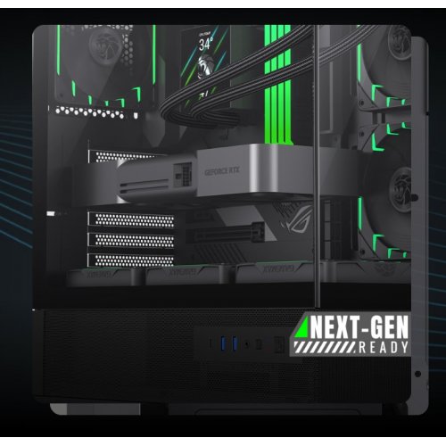 Корпус GAMEMAX Vista 2 A Tempered Glass без БП Black купить в Украине: Киев, Днепр, Харьков, Одесса  | Проверка совместимости, низкая цена, отзывы, характеристики от TELEMART фото