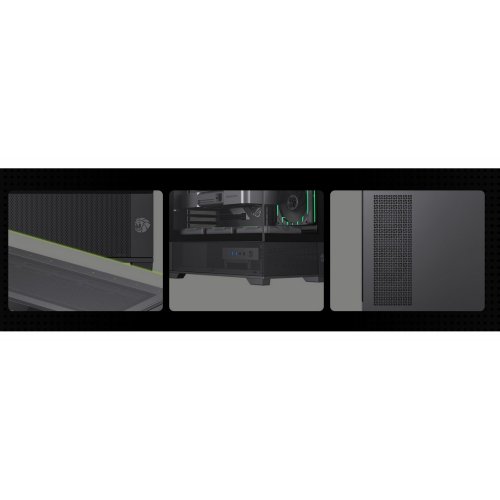 Корпус GAMEMAX Vista 2 A Tempered Glass без БП Black купить в Украине: Киев, Днепр, Харьков, Одесса  | Проверка совместимости, низкая цена, отзывы, характеристики от TELEMART фото