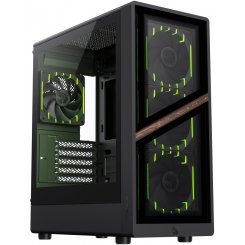 Корпус GAMEMAX Aeris 330 G Tempered Glass без БП Black