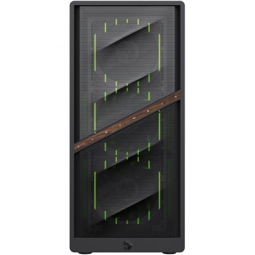 Корпус GAMEMAX Aeris 330 M Tempered Glass без БЖ Black купити в Україні: Київ, Львів, Хмельницький, Тернопіль, Івано-Франківськ | Перевірка сумісності, низька ціна, відгуки, характеристики від TELEMART фото