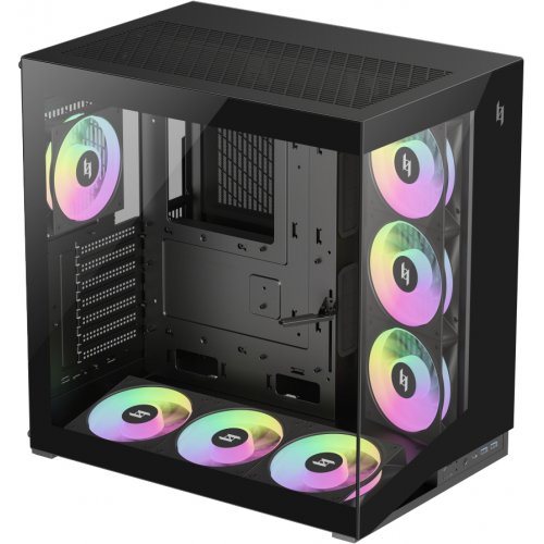 Корпус GAMEMAX NEX C56 Tempered Glass без БП Black купить в Украине: Киев, Днепр, Харьков, Одесса  | Проверка совместимости, низкая цена, отзывы, характеристики от TELEMART фото