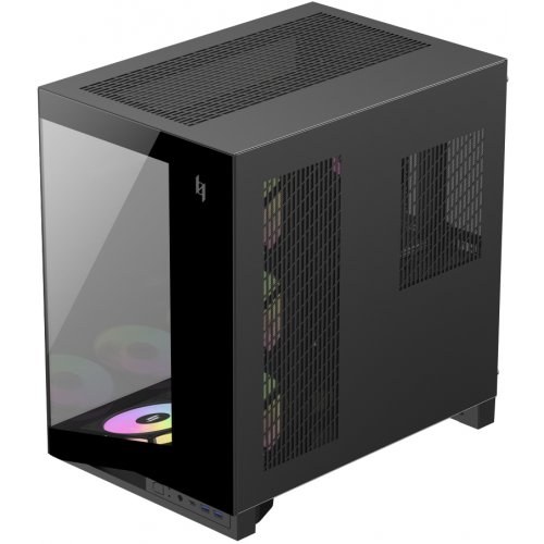 Корпус GAMEMAX NEX C56 Tempered Glass без БП Black купить в Украине: Киев, Днепр, Харьков, Одесса  | Проверка совместимости, низкая цена, отзывы, характеристики от TELEMART фото