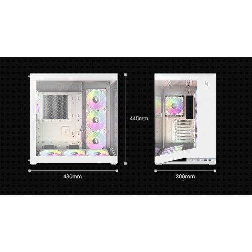 Корпус GAMEMAX NEX C56 Tempered Glass без БП White купить в Украине: Киев, Днепр, Харьков, Одесса  | Проверка совместимости, низкая цена, отзывы, характеристики от TELEMART фото