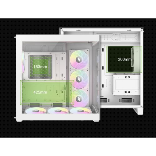 Корпус GAMEMAX NEX C56 Tempered Glass без БП White купить в Украине: Киев, Днепр, Харьков, Одесса  | Проверка совместимости, низкая цена, отзывы, характеристики от TELEMART фото