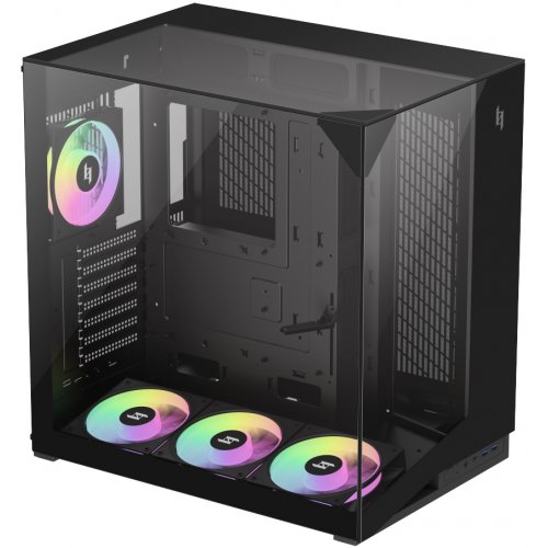 Корпус GAMEMAX NEX C56 VC Tempered Glass без БП Black купить в Украине: Киев, Днепр, Харьков, Одесса  | Проверка совместимости, низкая цена, отзывы, характеристики от TELEMART фото