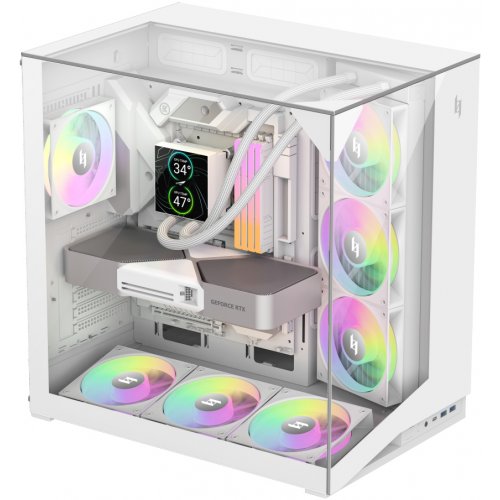 Корпус GAMEMAX NEX C56 VC Tempered Glass без БП White купить в Украине: Киев, Днепр, Харьков, Одесса  | Проверка совместимости, низкая цена, отзывы, характеристики от TELEMART фото