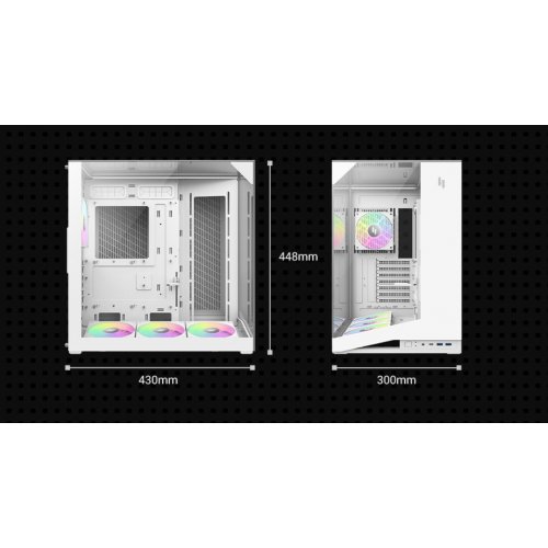 Корпус GAMEMAX NEX C56 VC Tempered Glass без БП White купить в Украине: Киев, Днепр, Харьков, Одесса  | Проверка совместимости, низкая цена, отзывы, характеристики от TELEMART фото