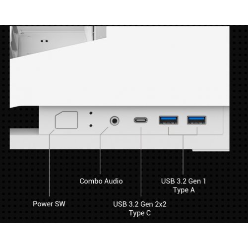 Корпус GAMEMAX NEX C56 VC Tempered Glass без БП White купить в Украине: Киев, Днепр, Харьков, Одесса  | Проверка совместимости, низкая цена, отзывы, характеристики от TELEMART фото