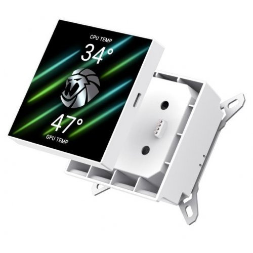 Готова СВО GAMEMAX Glacier 360 LCD White купити в Україні: Київ, Львів, Хмельницький, Тернопіль, Івано-Франківськ | Перевірка сумісності, низька ціна, відгуки, характеристики від TELEMART фото