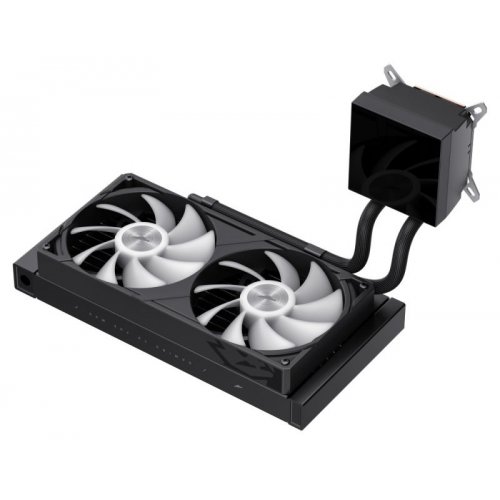 Готова СВО GAMEMAX Glacier 240 LCD Black купити в Україні: Київ, Львів, Хмельницький, Тернопіль, Івано-Франківськ | Перевірка сумісності, низька ціна, відгуки, характеристики від TELEMART фото