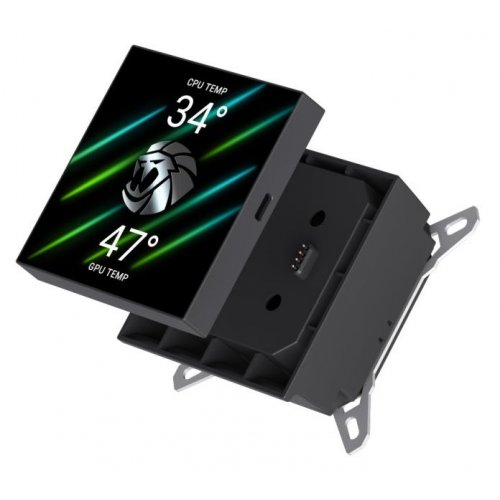 Готова СВО GAMEMAX Glacier 240 LCD Black купити в Україні: Київ, Львів, Хмельницький, Тернопіль, Івано-Франківськ | Перевірка сумісності, низька ціна, відгуки, характеристики від TELEMART фото