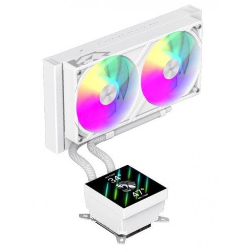 Готова СВО GAMEMAX Glacier 240 LCD White купити в Україні: Київ, Львів, Хмельницький, Тернопіль, Івано-Франківськ | Перевірка сумісності, низька ціна, відгуки, характеристики від TELEMART фото