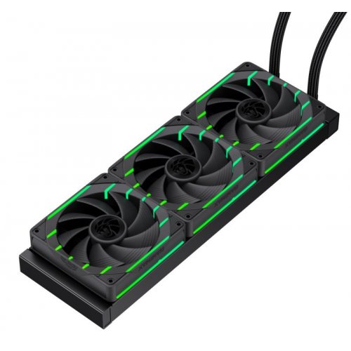 Готова СВО GAMEMAX Hailstorm 360 LCD Black купити в Україні: Київ, Львів, Хмельницький, Тернопіль, Івано-Франківськ | Перевірка сумісності, низька ціна, відгуки, характеристики від TELEMART фото