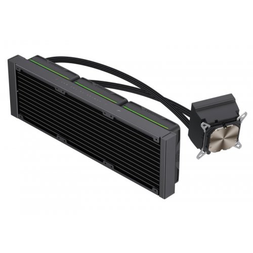 Готова СВО GAMEMAX Hailstorm 360 LCD Black купити в Україні: Київ, Львів, Хмельницький, Тернопіль, Івано-Франківськ | Перевірка сумісності, низька ціна, відгуки, характеристики від TELEMART фото