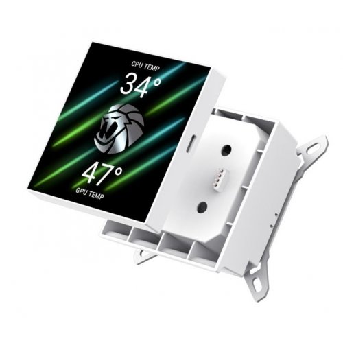 Готова СВО GAMEMAX Hailstorm 360 LCD White купити в Україні: Київ, Львів, Хмельницький, Тернопіль, Івано-Франківськ | Перевірка сумісності, низька ціна, відгуки, характеристики від TELEMART фото