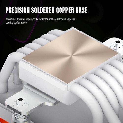 Кулер GAMEMAX Sigma 620 White купить в Украине: Киев, Днепр, Харьков, Одесса  | Проверка совместимости, низкая цена, отзывы, характеристики от TELEMART фото