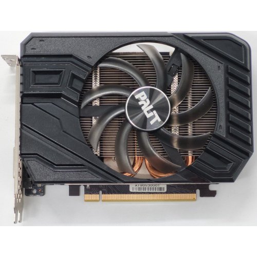 Відеокарта Palit GeForce GTX 1660 StormX 6144MB (NE51660018J9-165F) (Відновлено продавцем, 847046) купити в Україні: Київ, Львів, Хмельницький, Тернопіль, Івано-Франківськ | Перевірка сумісності, низька ціна, відгуки, характеристики від TELEMART фото