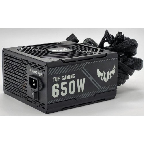Блок живлення Asus TUF Gaming 650W (TUF-GAMING-650B) (Відновлено продавцем, 847047) купити в Україні: Київ, Львів, Хмельницький, Тернопіль, Івано-Франківськ | Перевірка сумісності, низька ціна, відгуки, характеристики від TELEMART фото