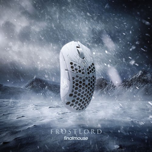 Мышка Finalmouse ULX Frostlord Small Frost White купить в Украине: Киев, Днепр, Харьков, Одесса  | Низкая цена, отзывы, характеристики от TELEMART фото
