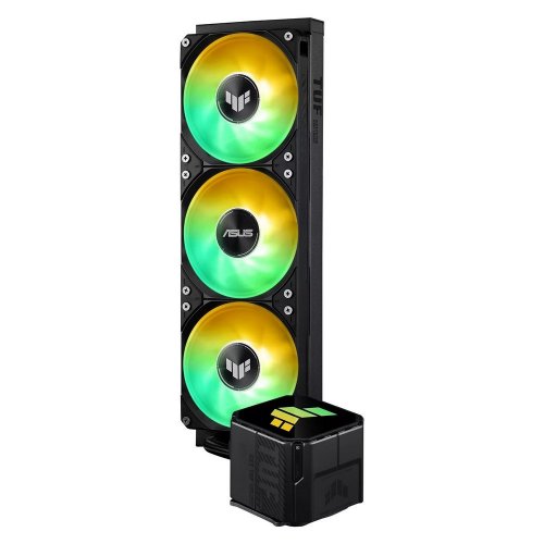 Уцінка готова сво Asus TUF Gaming LC III 360 ARGB (90RC0191-B0EAY0) Black (Розкрита упаковка, 847221) купити в Україні: Київ, Львів, Хмельницький, Тернопіль, Івано-Франківськ | Перевірка сумісності, низька ціна, відгуки, характеристики від TELEMART фото