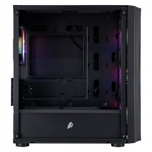 Корпус 1stPlayer X3-M-BK-4F1 без БП Black (Восстановлено продавцом, 847236) купить в Украине: Киев, Днепр, Харьков, Одесса  | Проверка совместимости, низкая цена, отзывы, характеристики от TELEMART фото